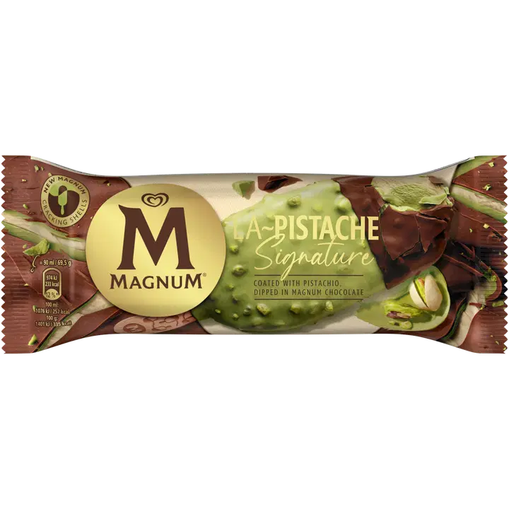 Magnum Pistaatsiamaitseline Pulgajäätis 90 ml/70 g