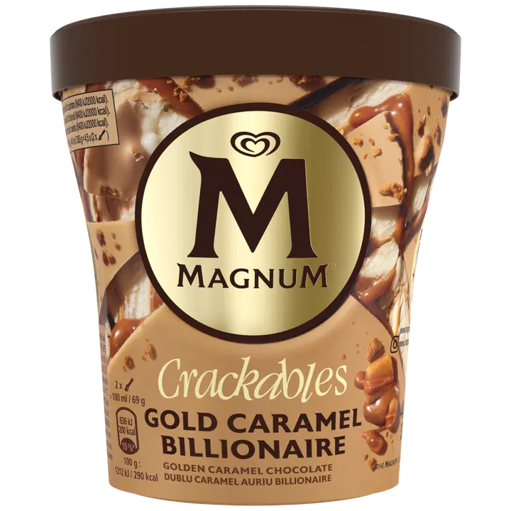 Magnum Double Gold Karamellijäätis 305 g