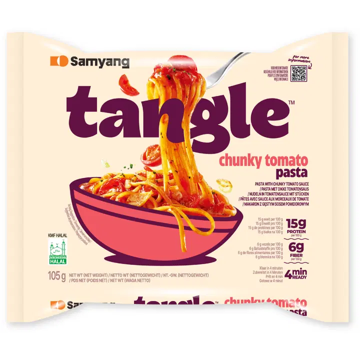 Samyang Tangle pasta tomatikastmes samyang, 105g