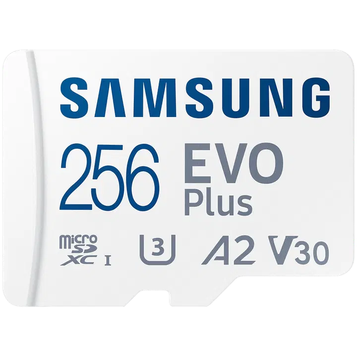 Mälukaart EVO+ MicroSD 256GB