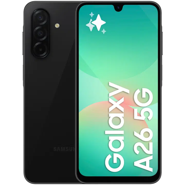 Nutitelefon Samsung Galaxy A26 5G 128 GB must