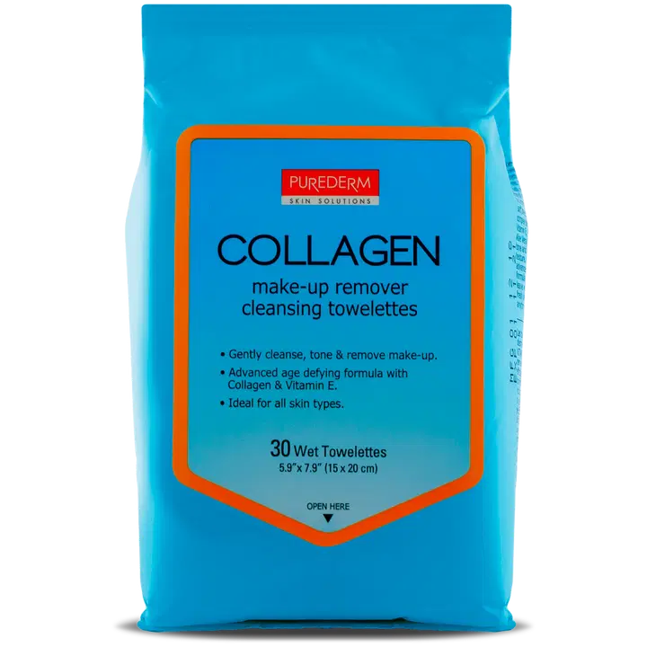 Purederm kollageeniga meigieemaldussalvrätid 30tk