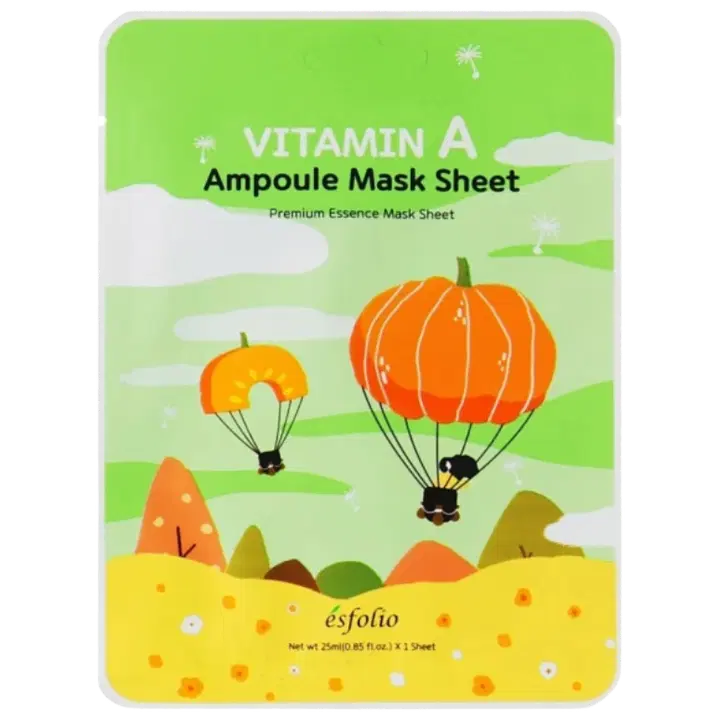 Kangasmask A-vitamiiniga Esfolio 25ml