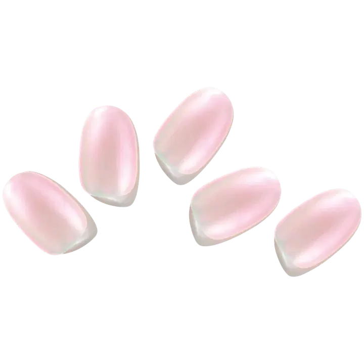 Küüntekleebised geel Eudgeu Mirror Milk Pink