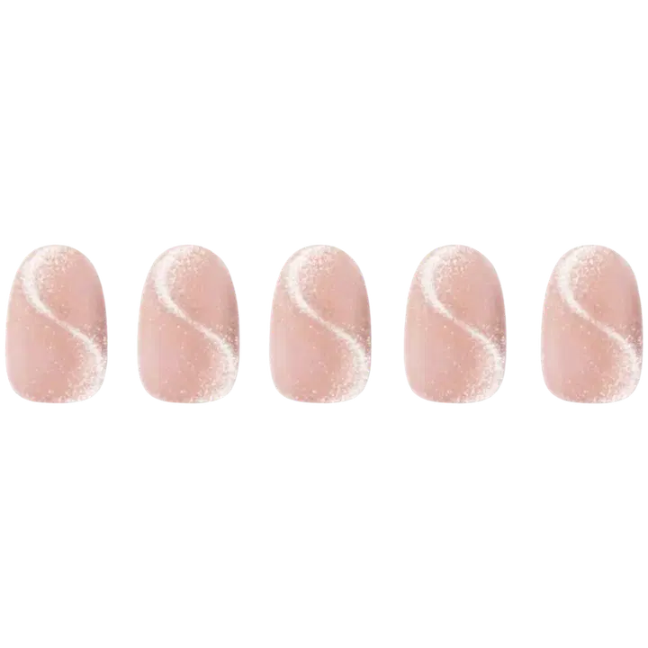 Küüntekleebised geel Eudgeu Wave Pink Magnet