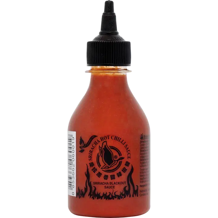 Flying Goose sriracha ’’blackout’’ tuline tšillikaste 200ml