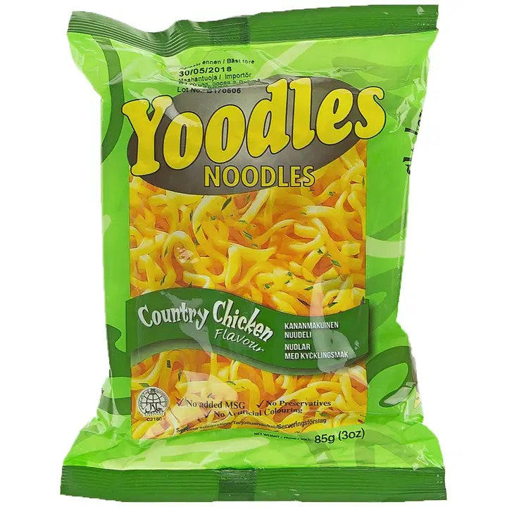 Yoodles noodles kanamaitselised nuudlid 85 g