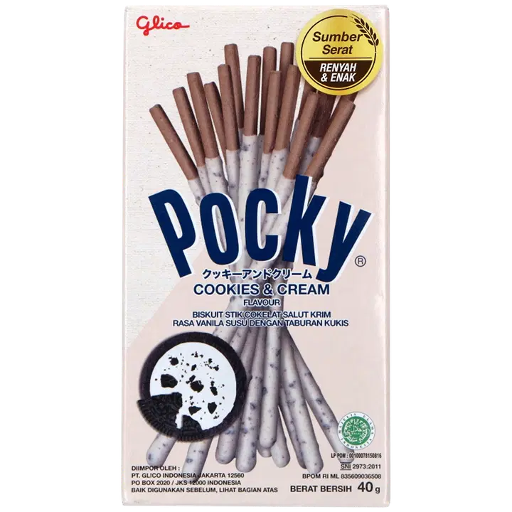 Pocky šokolaadimaitseline pulgaküpsis, 49 g