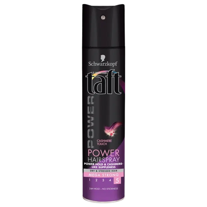 Juukselakk Taft Power Cashmer Mega Strong 250ml