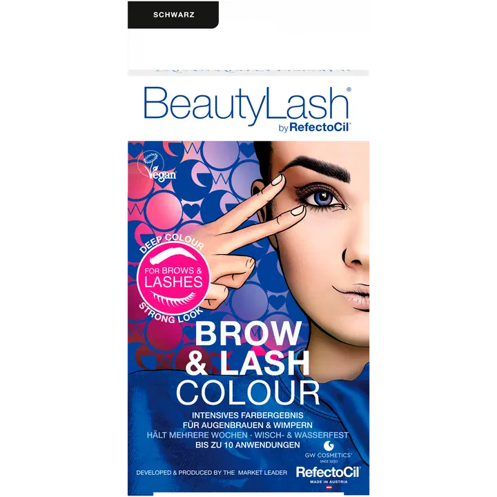 BeautyLash Kulmu-ja ripsmevärv must