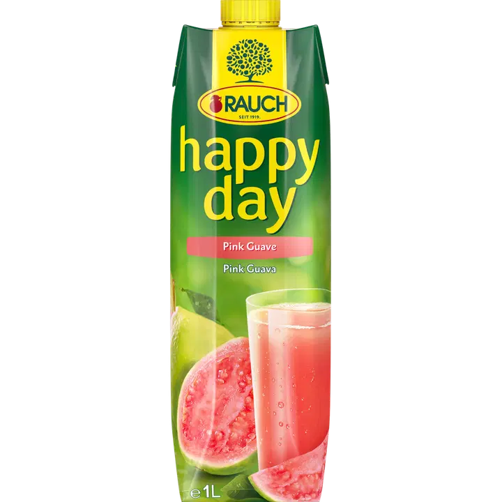 Happy Day pink guava nektar, 1 l