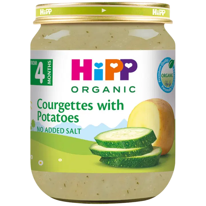 HiPP suvikõrvitsapüree kartuliga öko peale 4.k 125g