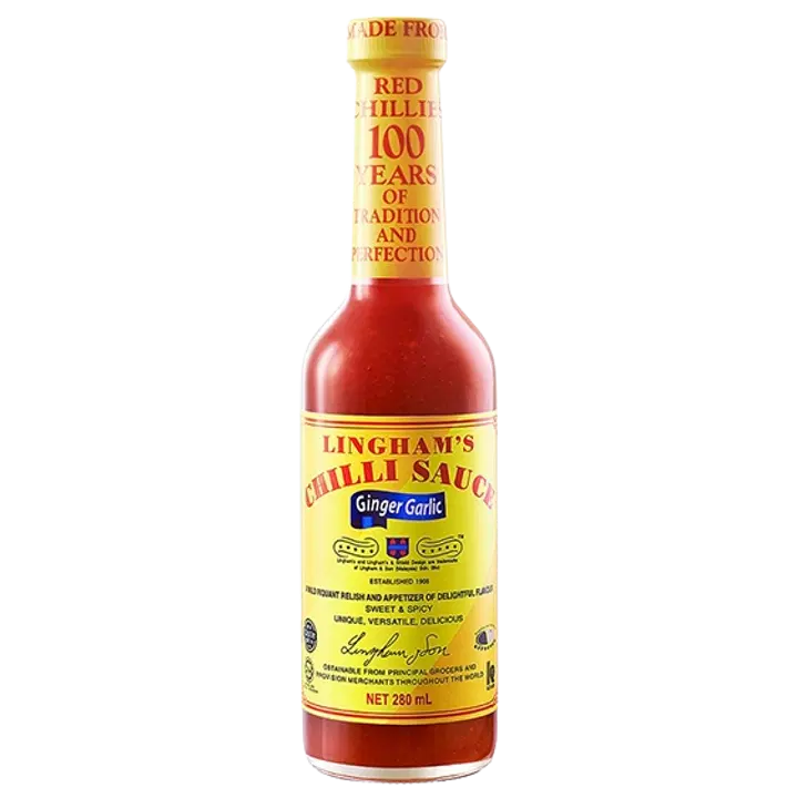 Lingham´s ingveri-küüslaugu-tšillikaste 280 ml