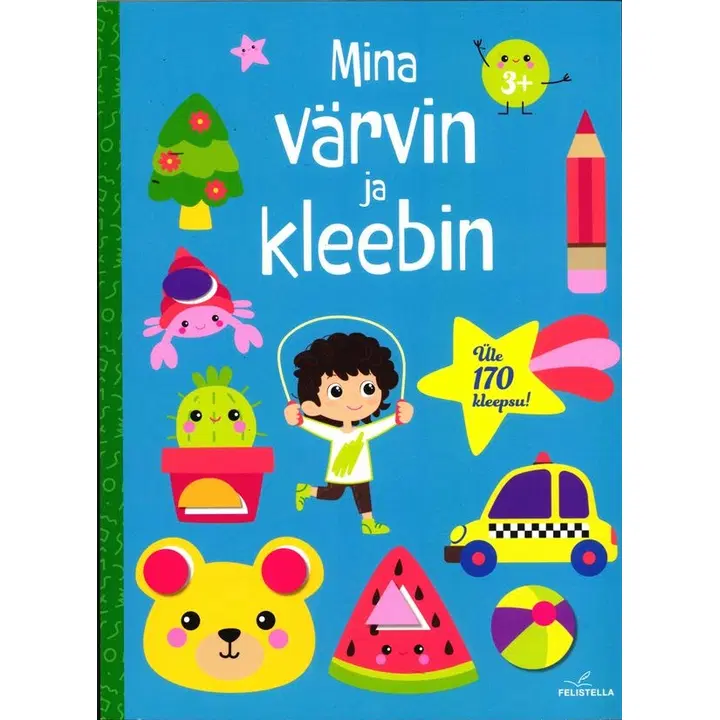 Mina värvin ja kleebin 3+