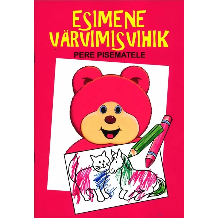 Esimene värvimisvihik pere pisematele