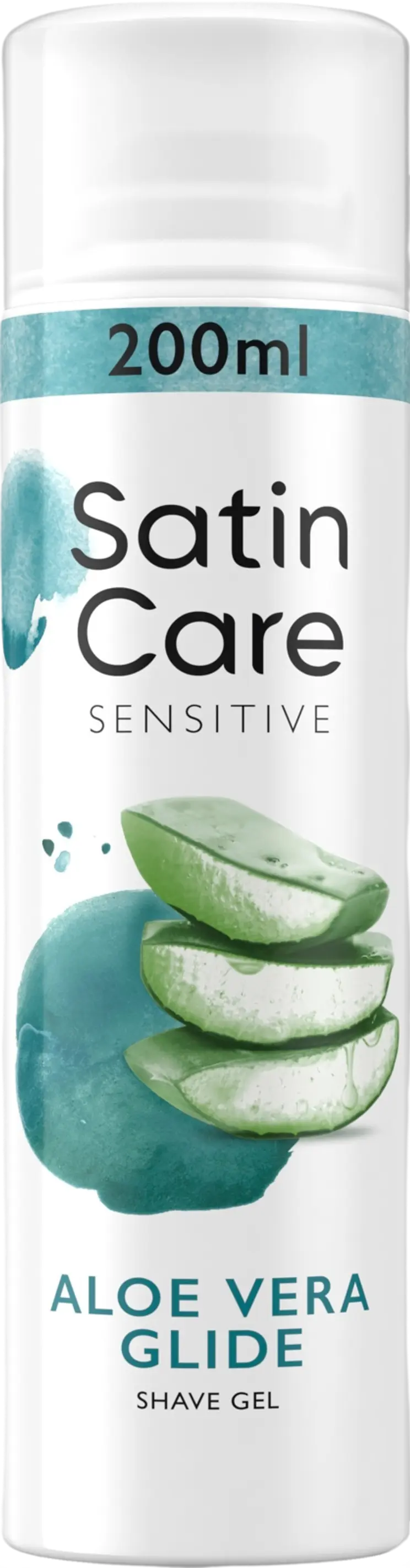 Gillette Satin Care Sensitive Aloe Vera Glide 200ml ihokarvanajogeeli