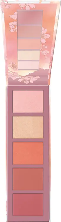 essence peachy BLOSSOM blush & highlighter palette 15 g