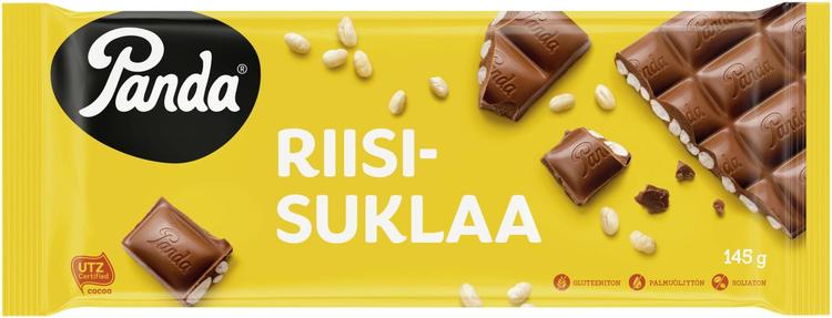 Panda riisisuklaalevy 130g