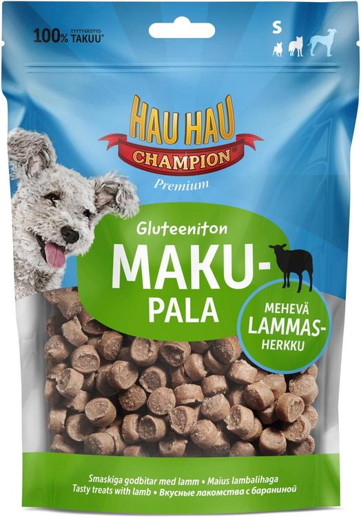 Hau-Hau Champion Makupala lammas gluteeniton S 120 g