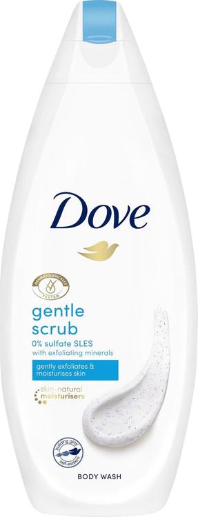 Dove Suihkusaippua Gentle Scrub 225 ML