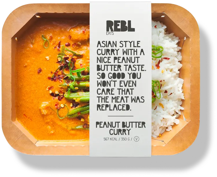 Rebl Eats Peanut Butter Curry 350g