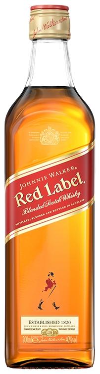 J. Walker Red Label 40%vol 200ml