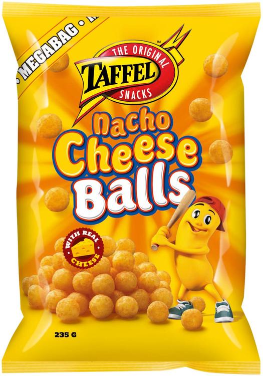 Taffel Nacho juustumaitselised maisipallid 235 g