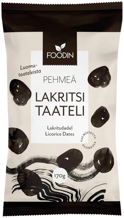 Foodin lakritsitaateli luomu 170g