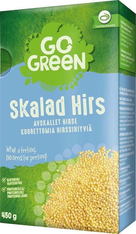 GoGreen Kuorettomat Hirssinjyvät 450 g