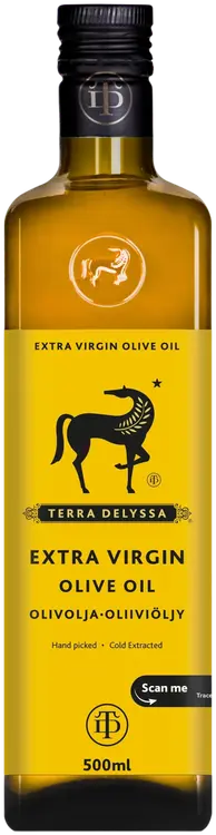 Terra Delyssa Ekstra-neitsytoliiviöljy 500ml