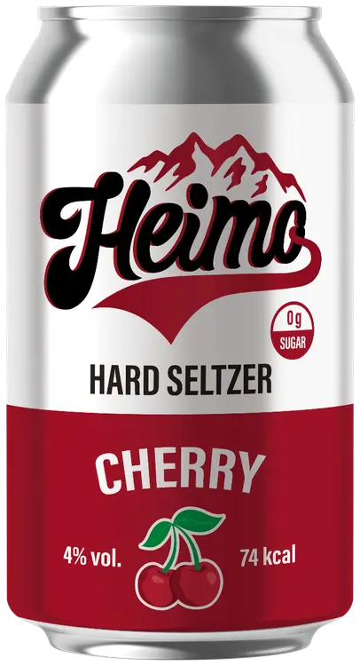 Heimo Hard Seltzer Cherry 4,0% 0,33 l tlk