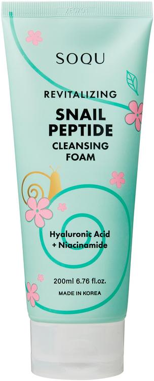 Soqu snail peptide puhdistusvaahto 200 ml