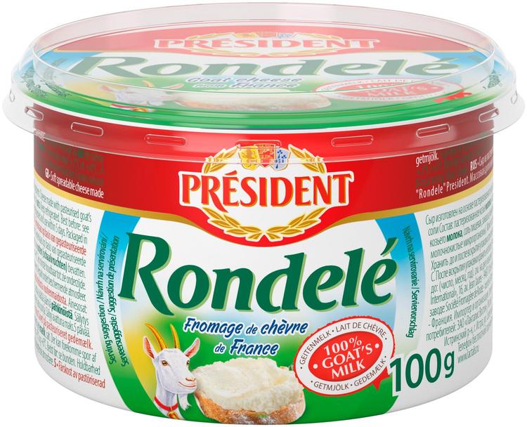 Président Rondelé Vuohenjuusto tuorejuusto 100g