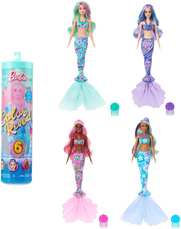 Barbie color reveal merineitsi