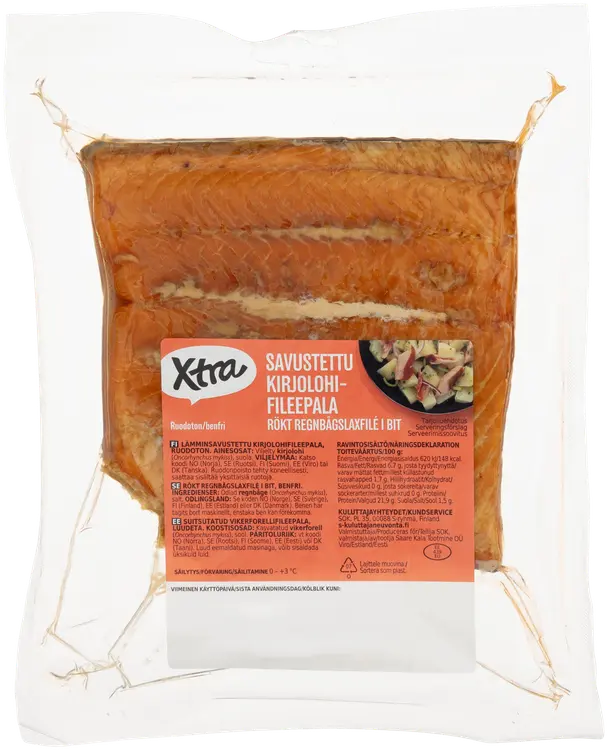 Xtra savustettu kirjolohifileepala n. 300 g