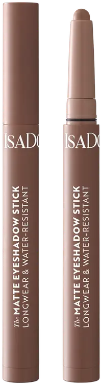 Isadora The Matte Eyeshadow Stick Longwear & Water-Resistant luomiväripuikko 63 Cool Taupe 1,2 g