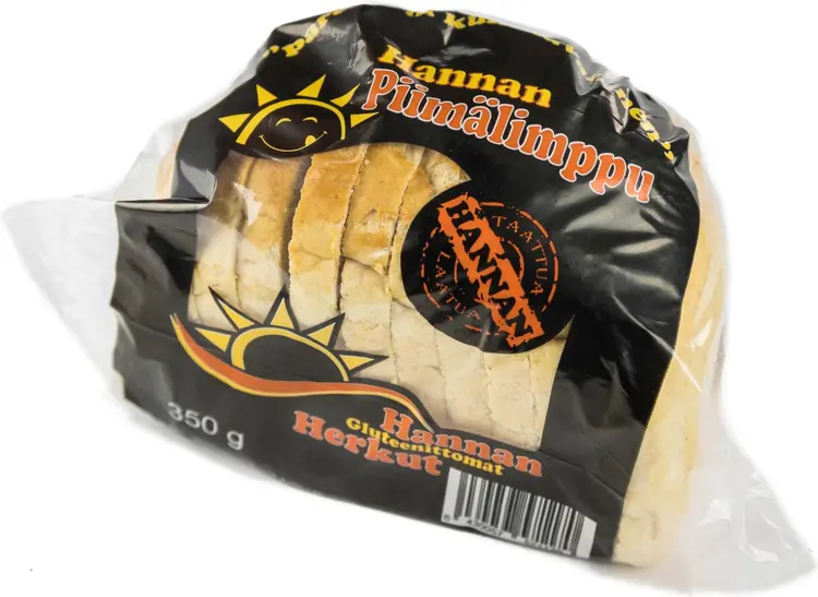 Hannan Gluteenittomat Herkut gluteenittomat piimälimppu gluteeniton