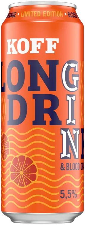 Koff Long Drink Blood Orange long drink 5,5 % tölkki 0,5 L