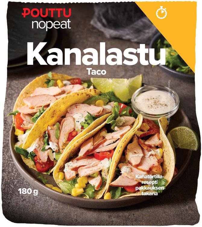 Pouttu Nopeat Kanalastu 180g Taco