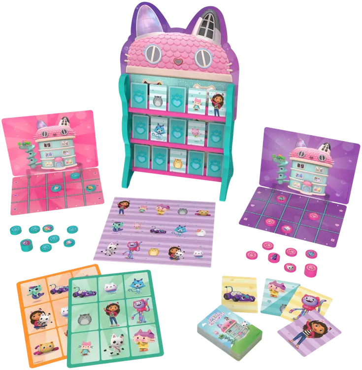 Spinmaster Games Gabbyn nukkekoti 8-in-1 HQ Peli