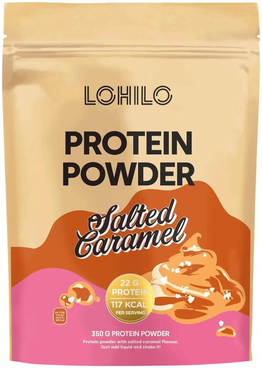 Lohilo proteiinijauhe Salted caramel 350g