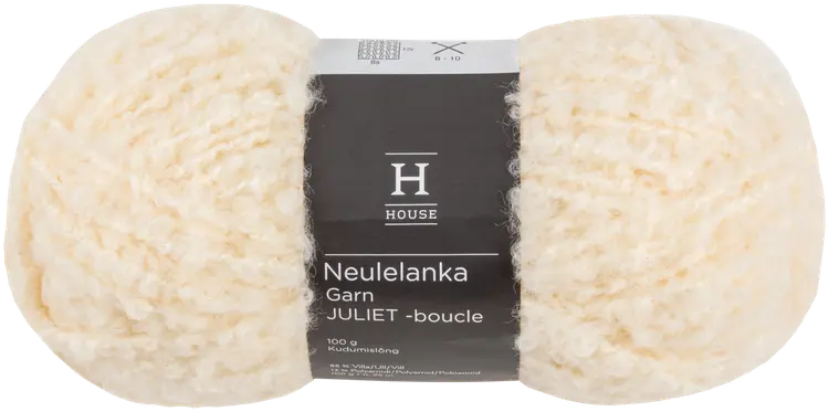 House neulelanka boucle Juliet 100 g Vanilla 2378