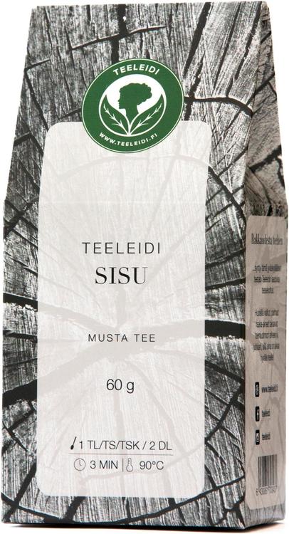 Teeleidi 60g Suomi Sisu musta tee