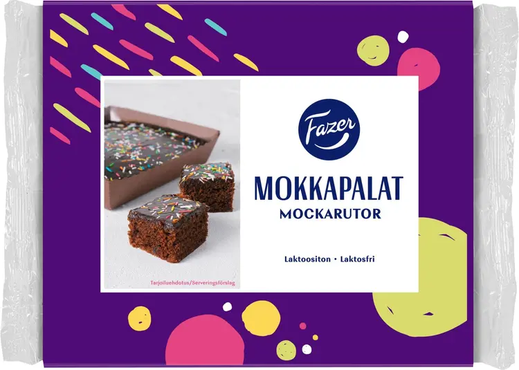 Fazer Mokkapalat 380g, pakastepiirakka