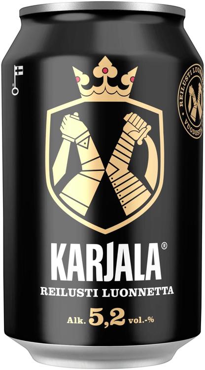 Karjala olut 5,2% 0,33 l