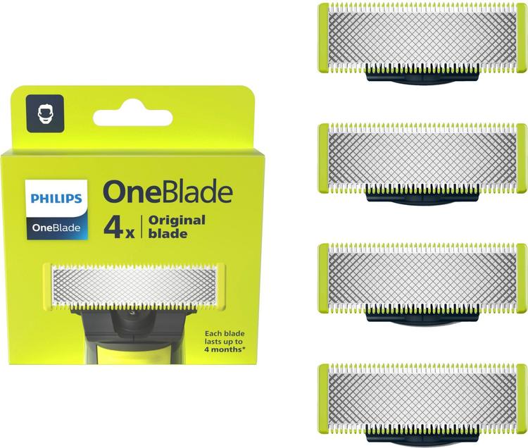 Varutera Philips OneBlade Original QP240/50 4 tk