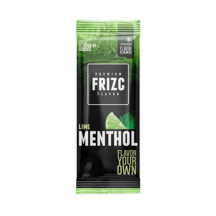 Frizc Menthol Lime maustamiskortti 1 kpl