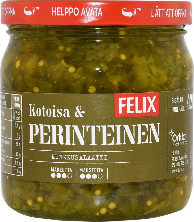 Felix perinteinen kurkkusalaatti 420g