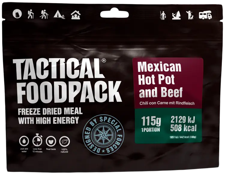 Tactical Foodpack meksikolainen lihapata