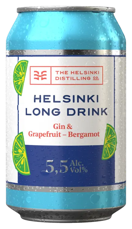 Helsinki LD Gin&Grapefruit-Bergamot 5,5 % 0,33 l tlk
